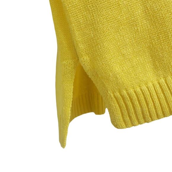 Eileen Fisher Linen Deep V Lightweight Pullover Sweater XS 519 - Picture 7 of 12